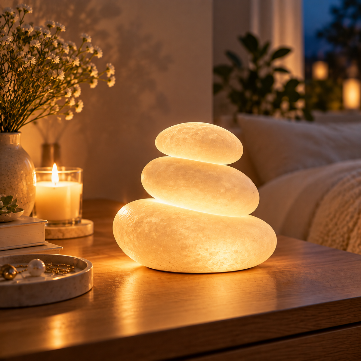 UIATB™ Zen Stone Ambient Sculpture